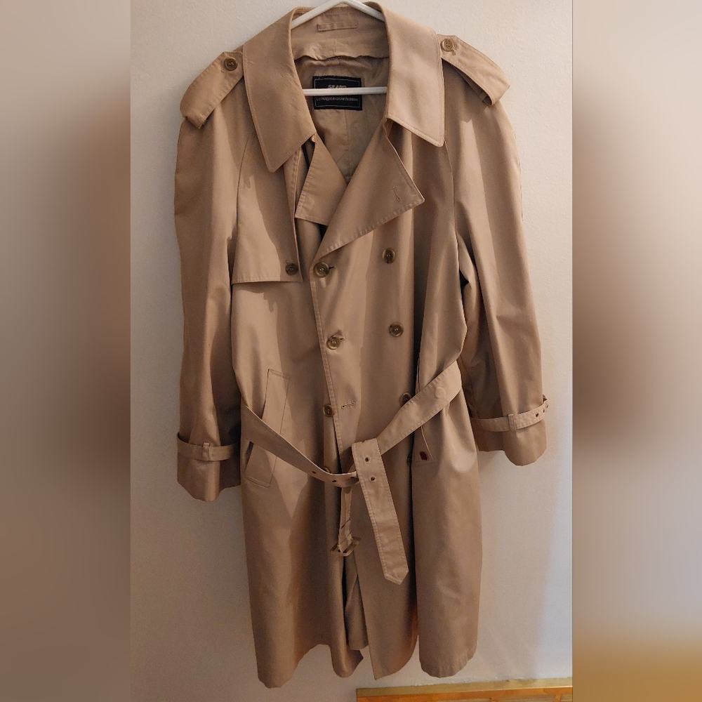 Vintage Men trench coat from Sears